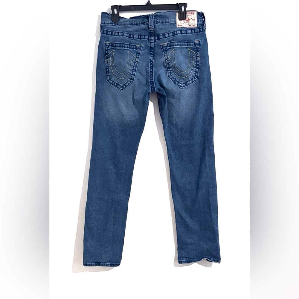 True Religion Size 33 Men’s RICKY STRAIGHT JEAN Blue Denim Jeans